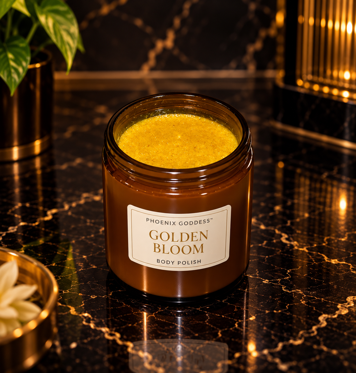 Golden Bloom Luxury Body Polish