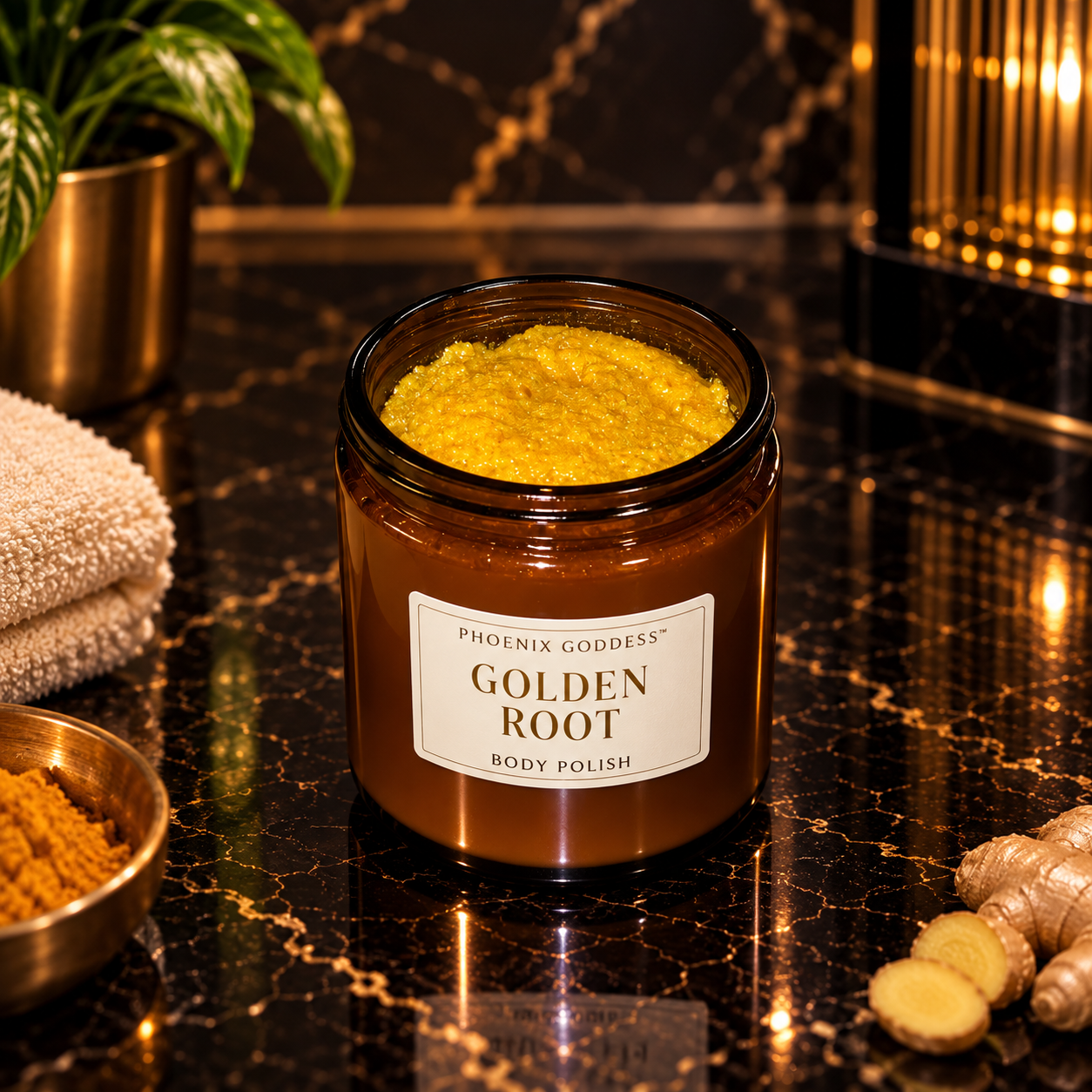 Golden Root Luxury Body Polish