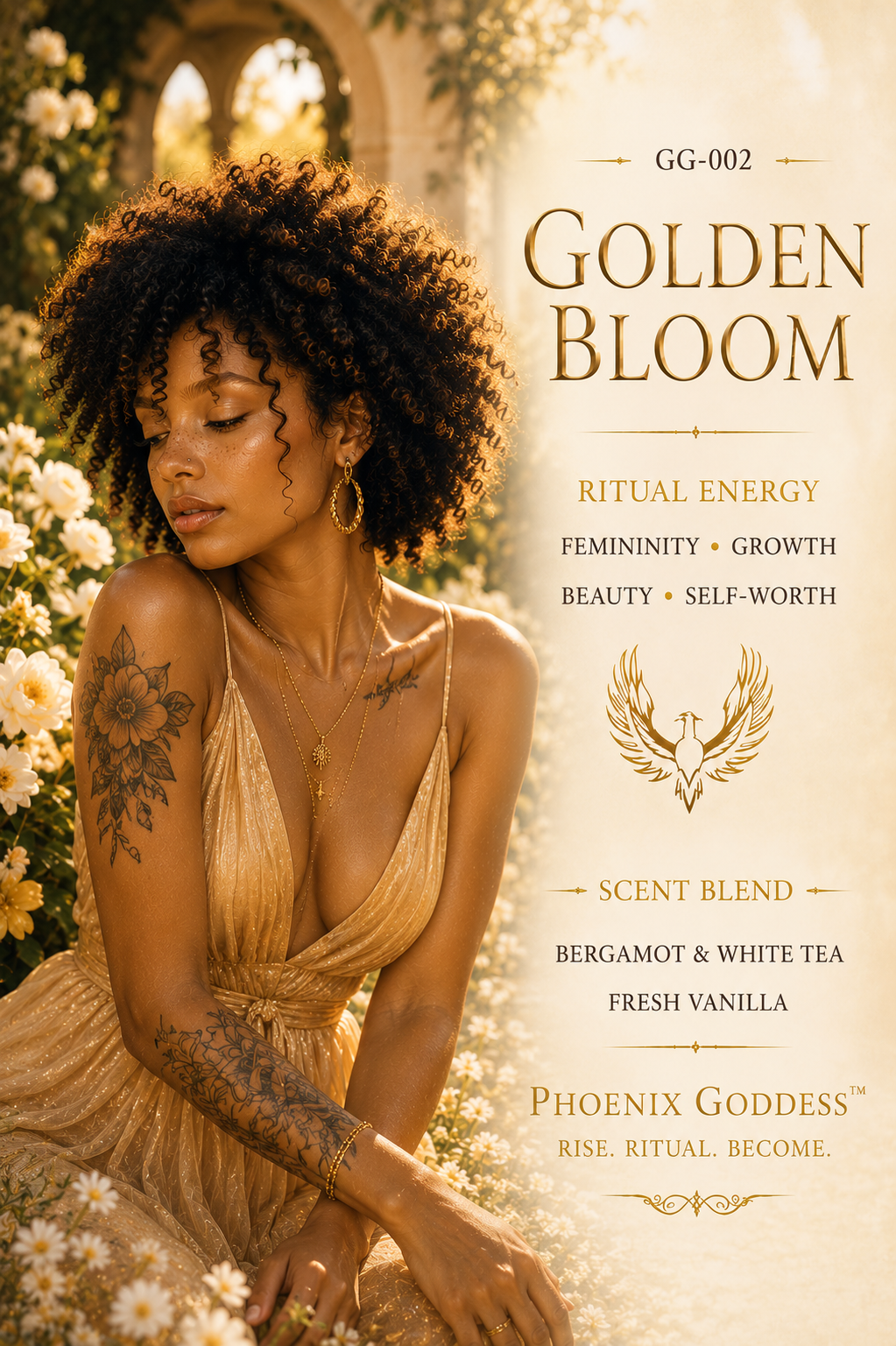 Golden Bloom Luxury Body Polish