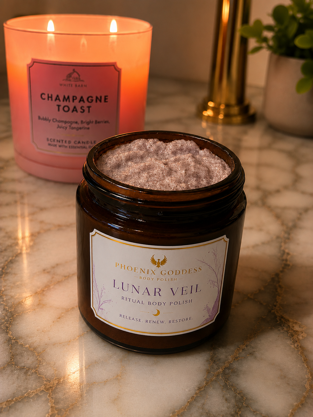 Lunar Veil Luxury Body Polish